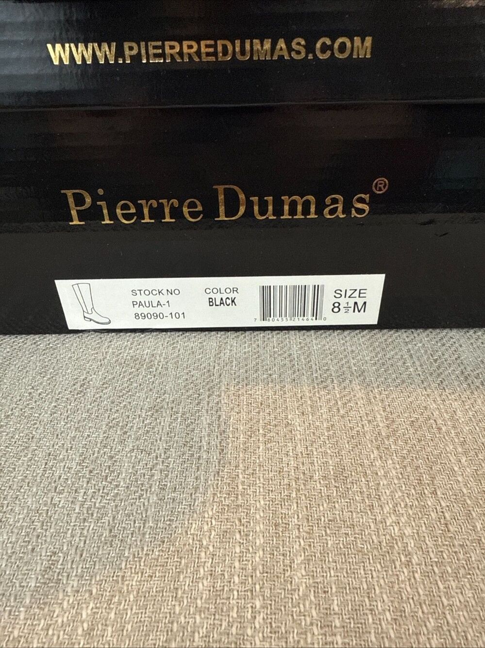 Pierre Dumas Paula knee-high round toe casual minimalist business comfort riding - Picture 10 of 13